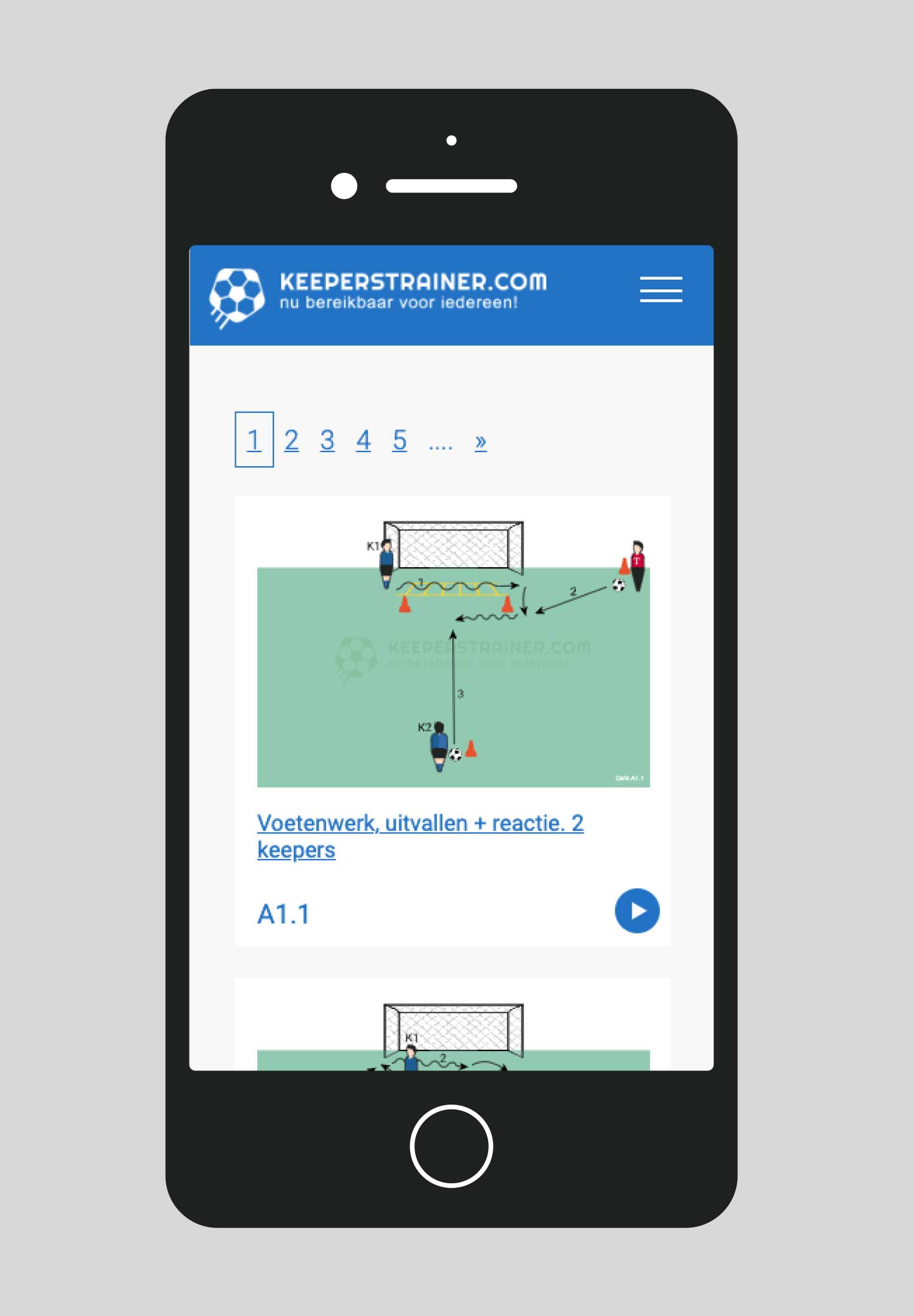 Nu oefenstof en meer voor elke keeperstrainer!