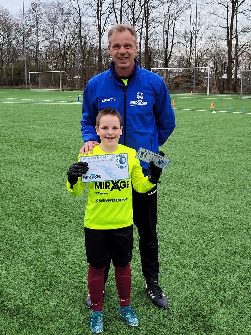 Keeper van de maand februari 2023: Bob van Aanholt