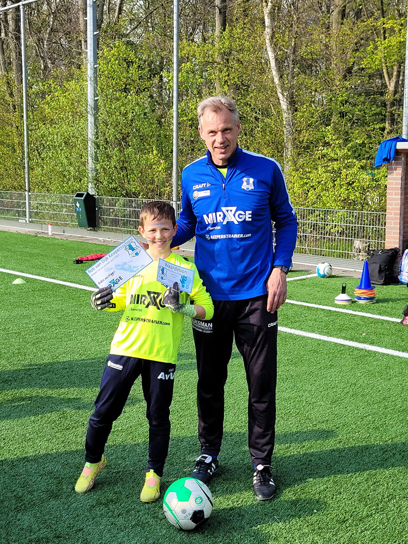 Keeper van de maand april 2023: Aiden van Veggel