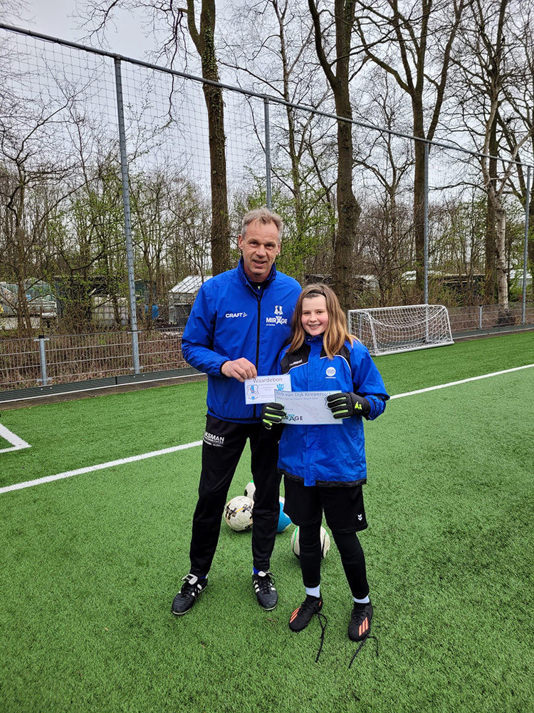 Keeper van de maand maart 2024: Veerle Haring